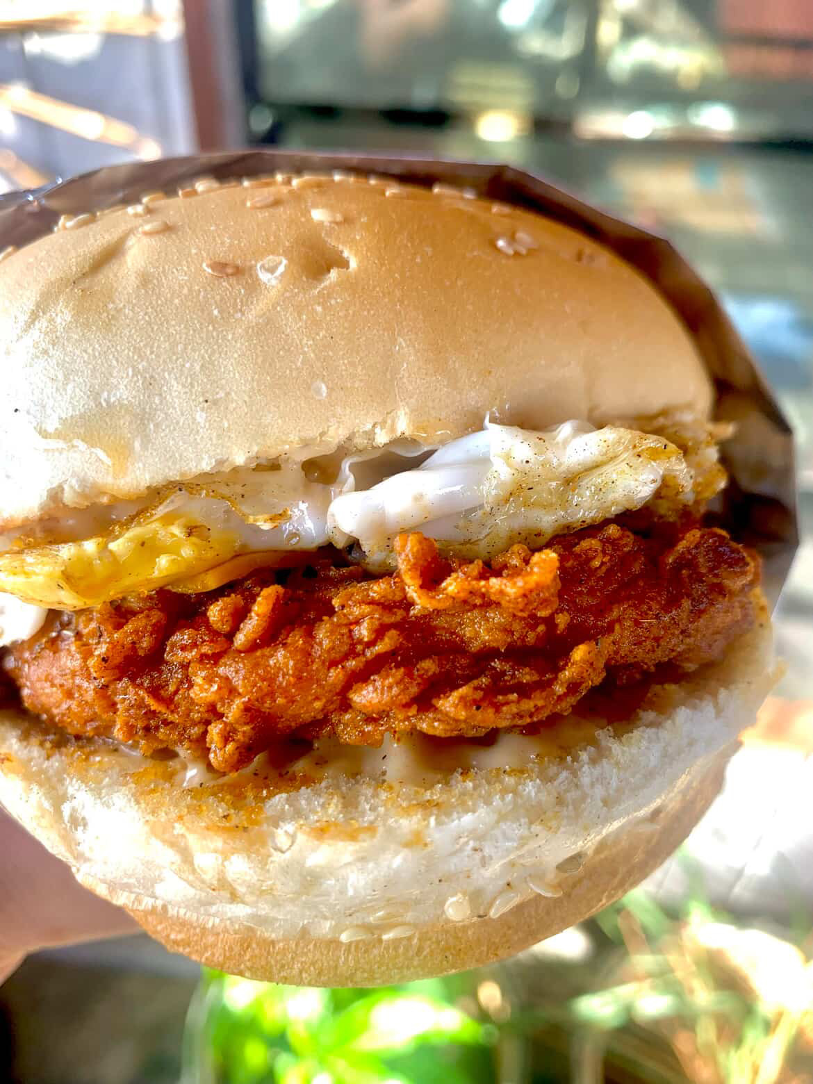 SF All-Day Breakfast Burger
